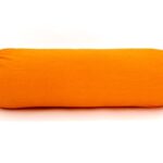 Bed Bolster Pillow Cushion With Mustard Cover 100% Cotton Dyed Cases Small-10x37 Cm