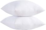Throw Pillow Inserts White 18 x 18 - Pack of 4