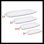 Long Bolster Pillow Only Body Pillow Neck Support - Pillow Only - Super King 6Ft - Image 6