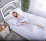 White Bolster Pillow Small Double 4ft - Image 8