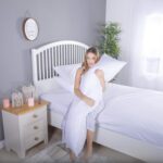 White Bolster Pillow Small Double 4ft - Image 9