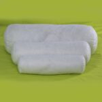 Round Bolster Hollowfiber Filled Support Pillow Inner Cushion Pad 10x37, 15x45, 20x62