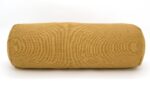 Bed Bolster Pillow Cushion With Mustard Cover 100% Cotton Dyed Cases Small-10x37 Cm - Image 7