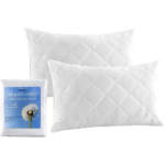 Quilted Pillow Protectors 50 x 75 cm - Pack of 4 - Image 2